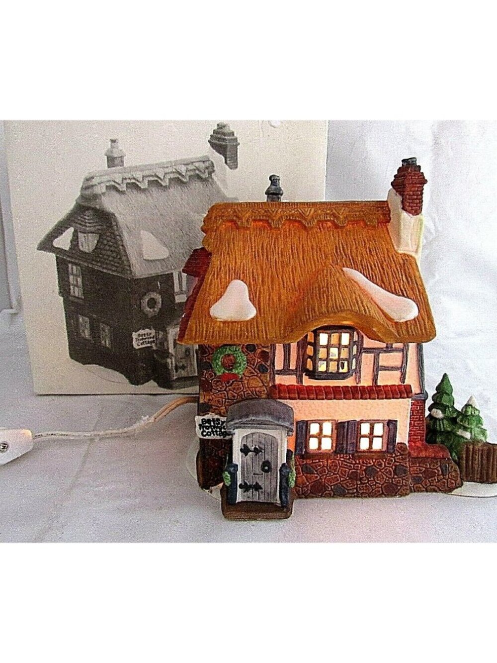 Vintage Dept 56 David Copperfield Dickens Betsy Trotwood's Cottage Heritage 5550
